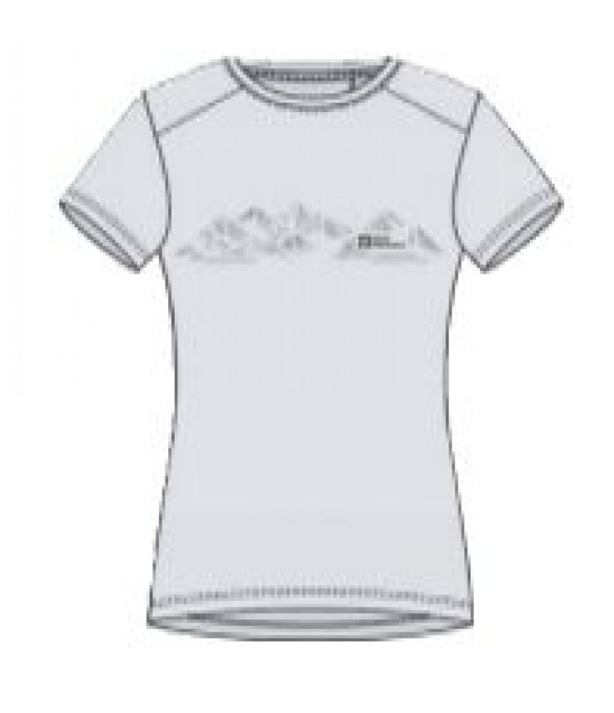 JACK WOLFSKIN CROSSTRAIL GRAPHIC T W - Damen